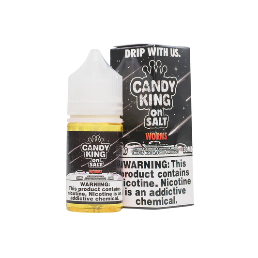 Sour Worms Candy King Salt E-Liquid 30ml