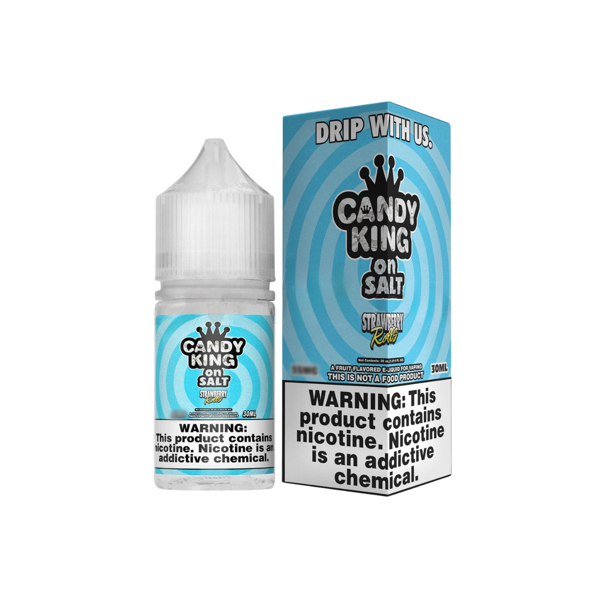 Strawberry Rolls Candy King Salt E-Liquid 30ml