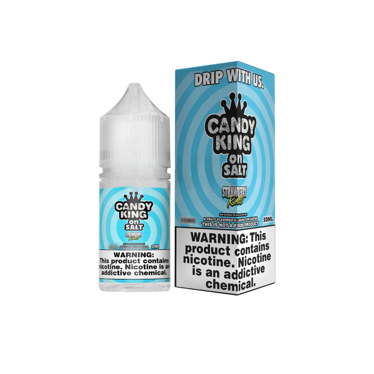Strawberry Rolls Candy King Salt E-Liquid 30ml