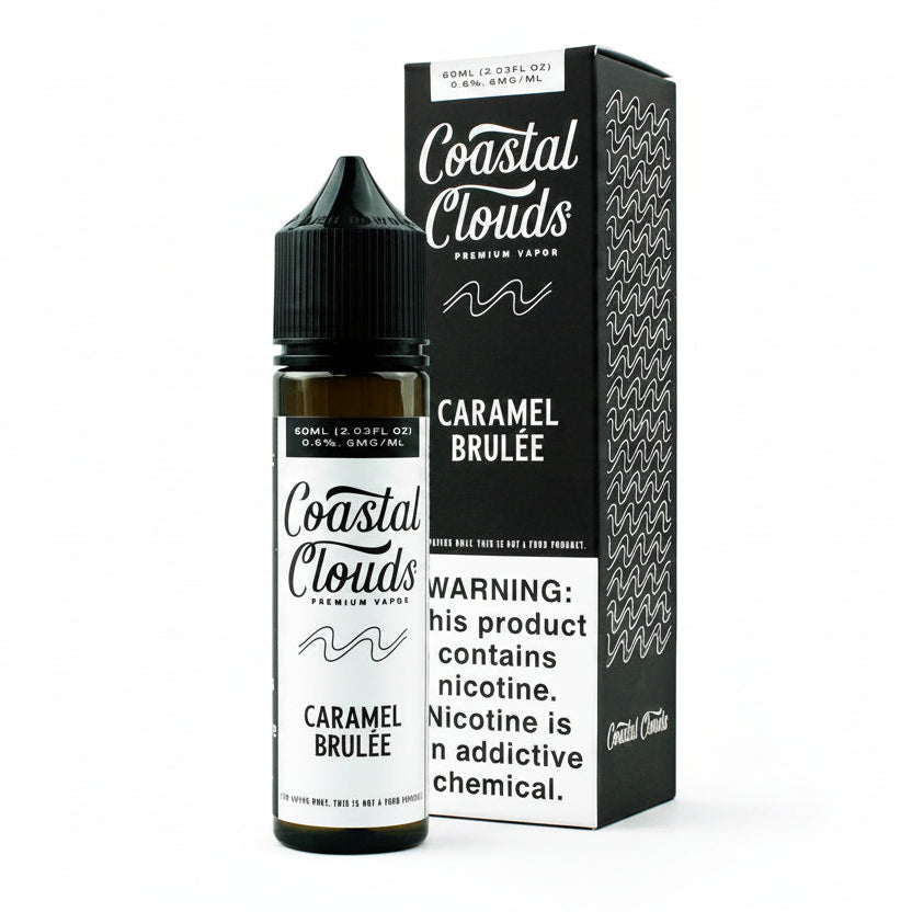 Caramel Brulee TFN Coastal Clouds eJuice 60ml