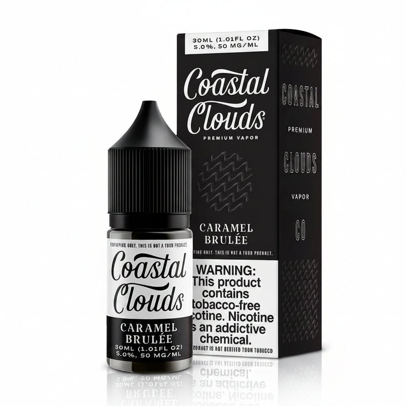 Caramel Brulee TFN Coastal Clouds Nic Salt  E-Liquad 30ml