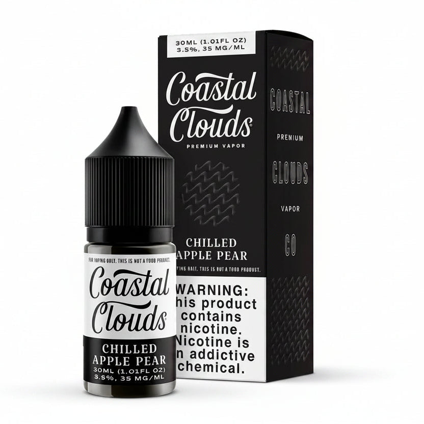 Chilled Apple Pear Coastal Clouds Nic Salt E-Liquad 30ml
