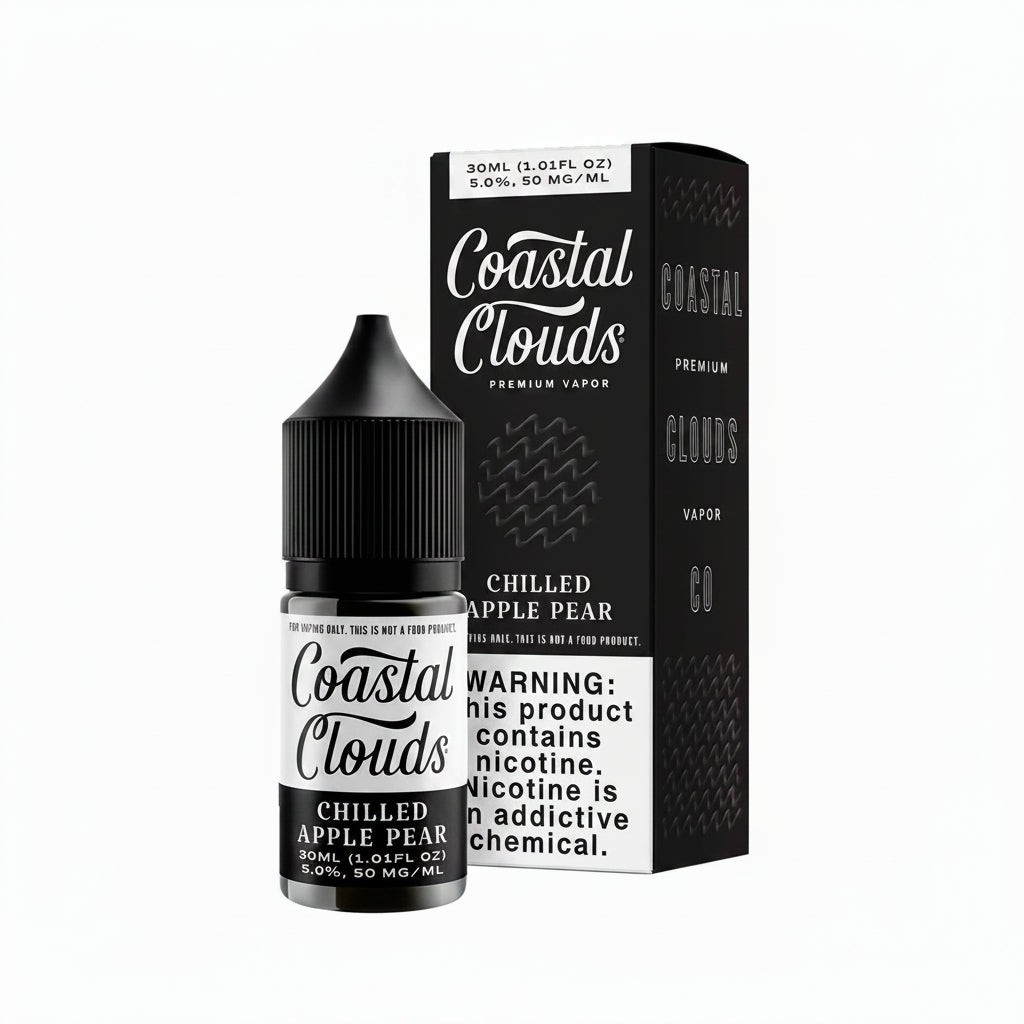 Chilled Apple Pear Coastal Clouds Nic Salt E-Liquad 30ml