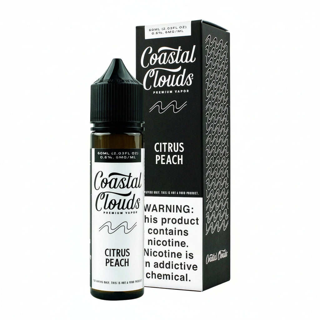 Citrus Peach Coastal Clouds eJuice 60ml