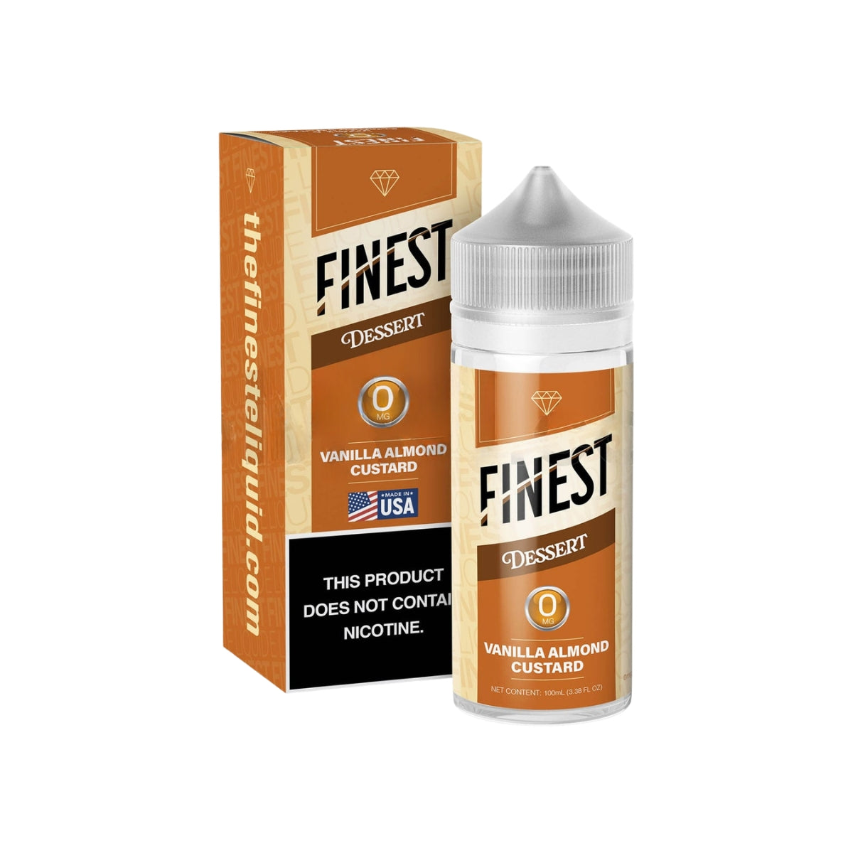 Vanilla Almond Custard Finest E-liquid 100ml