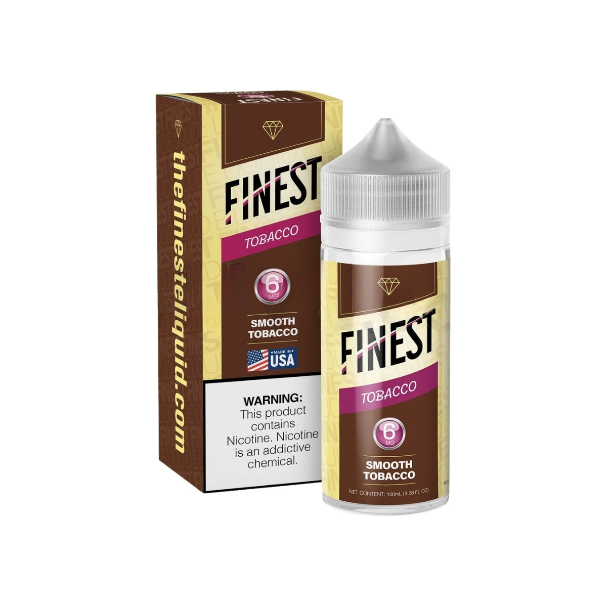 Smooth Tobacco Finest E-liquid 100ml