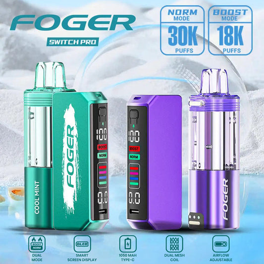Buy Foger Vape Devices: Switch Pro & Foger Bit 35K Vapes Buy Foger Vape Devices: Switch Pro & Foger Bit 35K Vapes