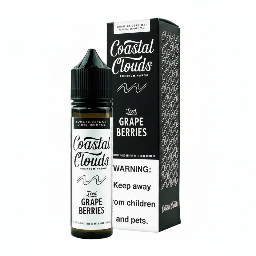 Grape Berries Ice Coastal Clouds eJuice 60ml