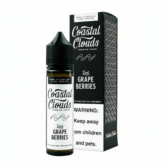 Grape Berries Ice Coastal Clouds eJuice 60ml
