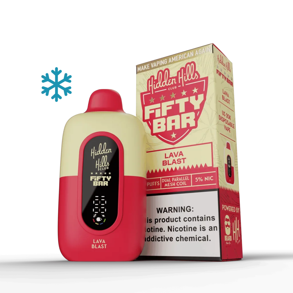 fifty bar 20k disposable vape Hidden Hills x Fifty Bar 20K Vape