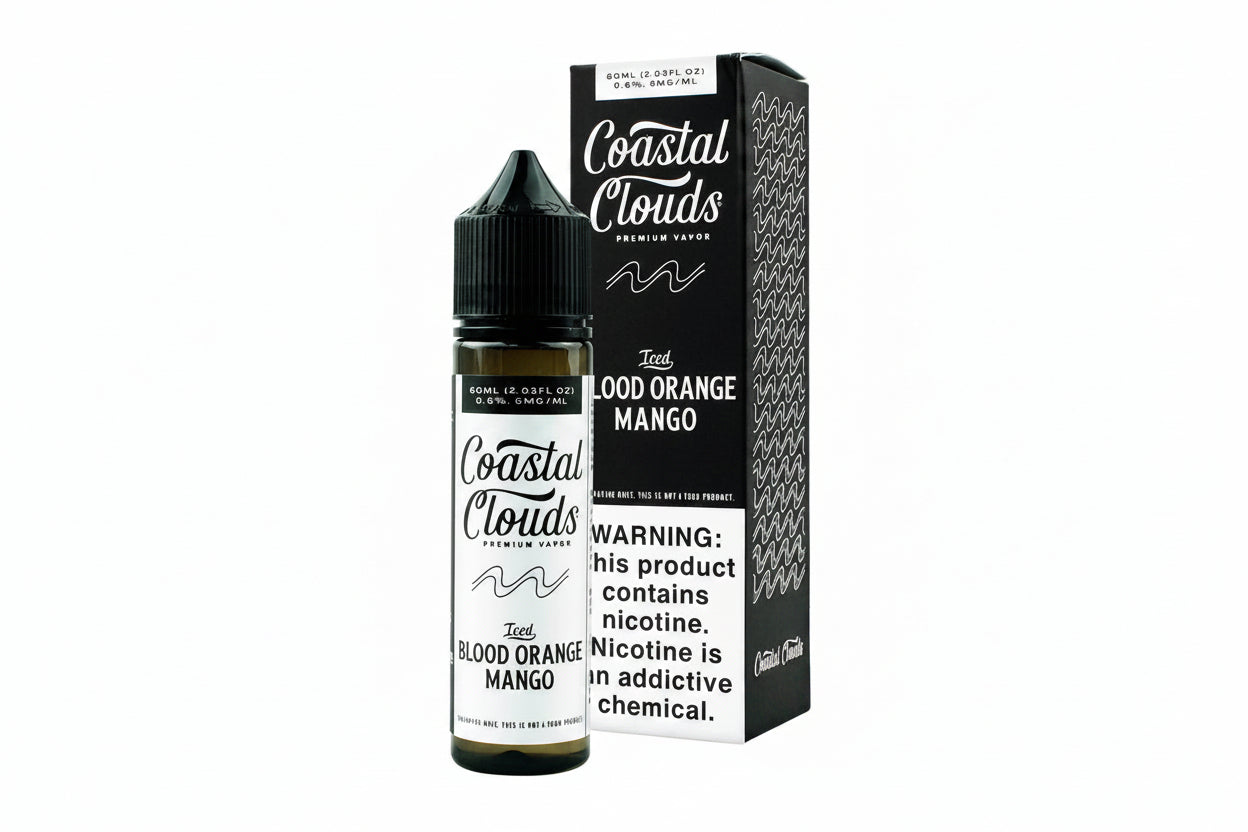 Iced Blood Orange Mango Coastal Clouds eJuice 60ml