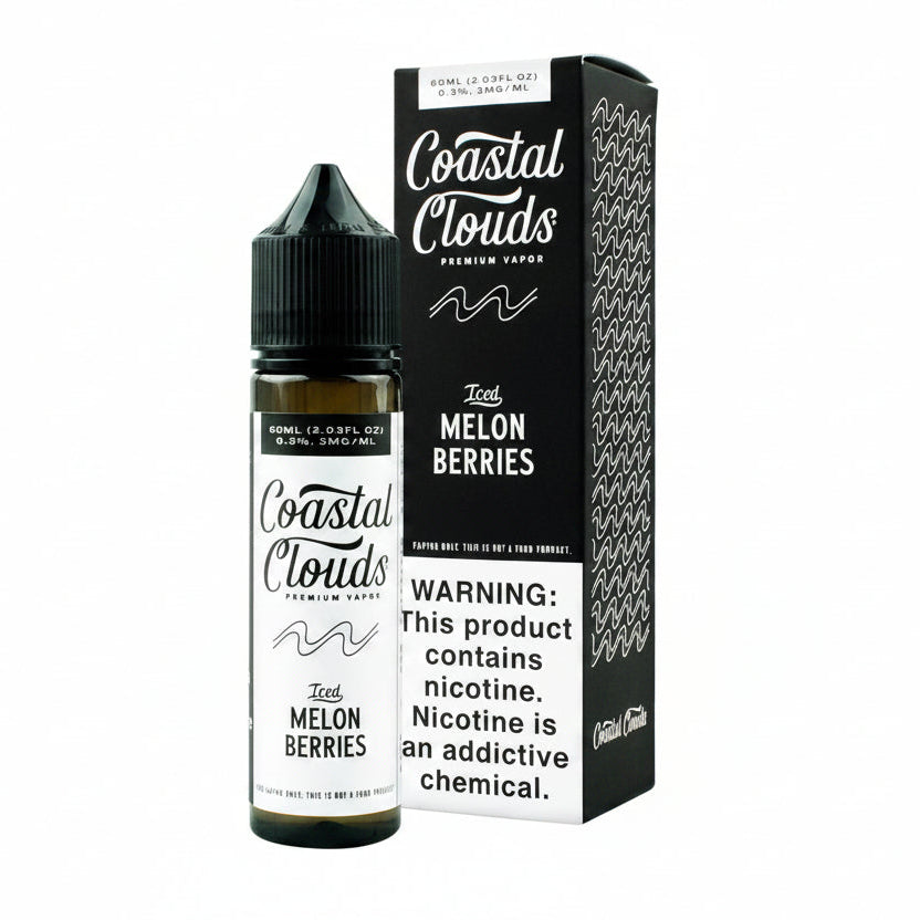 Melon Berries Iced Coastal Clouds eJuice 60ml