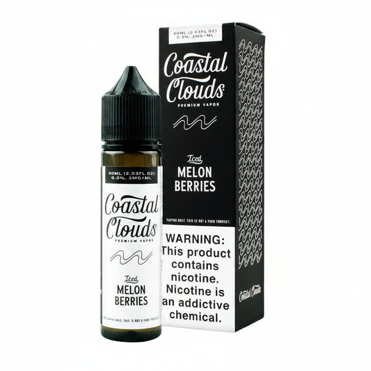 Melon Berries Iced Coastal Clouds eJuice 60ml