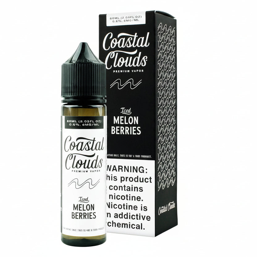 Melon Berries Iced Coastal Clouds eJuice 60ml