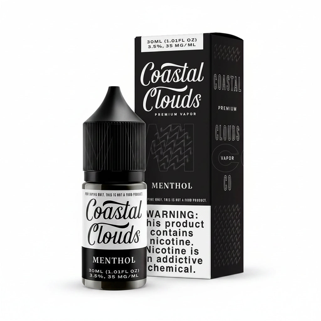 Menthol Salt Coastal Clouds Nic Salt E-Liquad 30ml