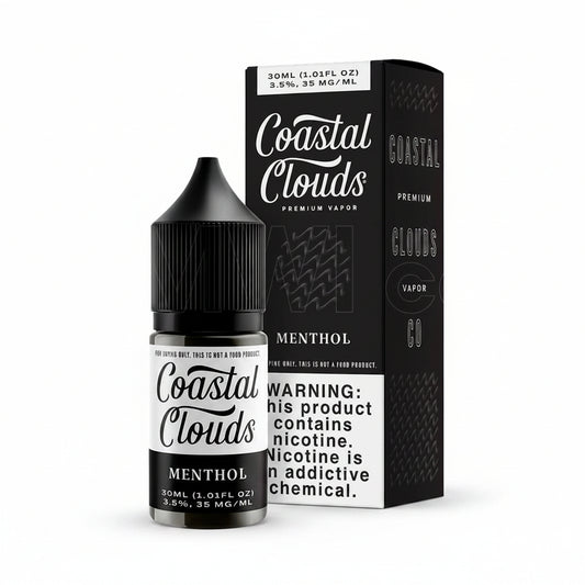 Menthol Salt Coastal Clouds Nic Salt E-Liquad 30ml