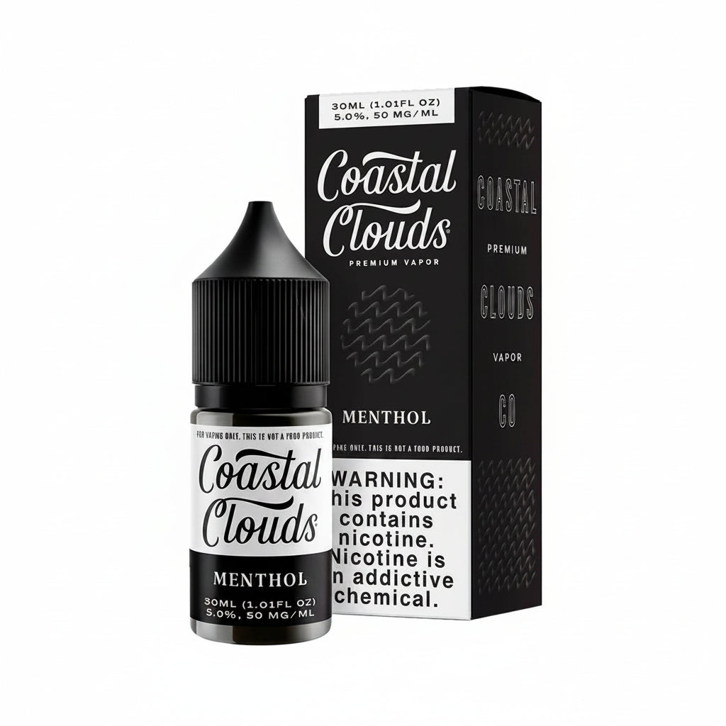 Menthol Salt Coastal Clouds Nic Salt E-Liquad 30ml