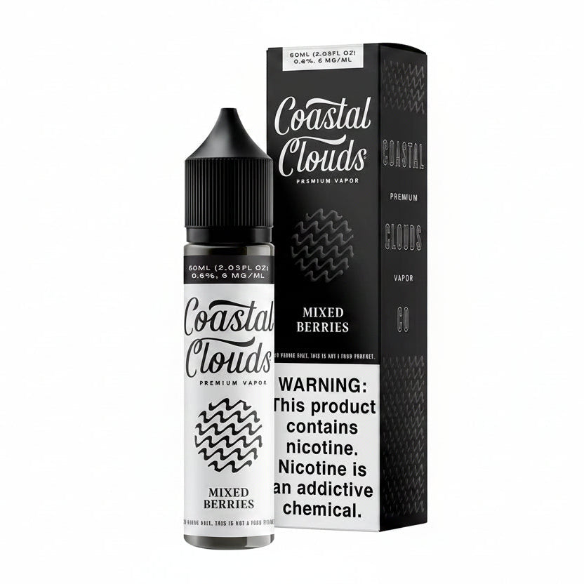 Mixed Berries Coastal Clouds eJuice 60ml