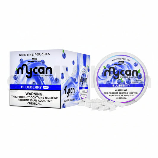 MyCan Blueberry 6mg Nicotine Pouches