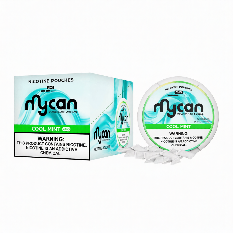 Mycan Cool Mint (6mg-9mg) Nicotine Pouches