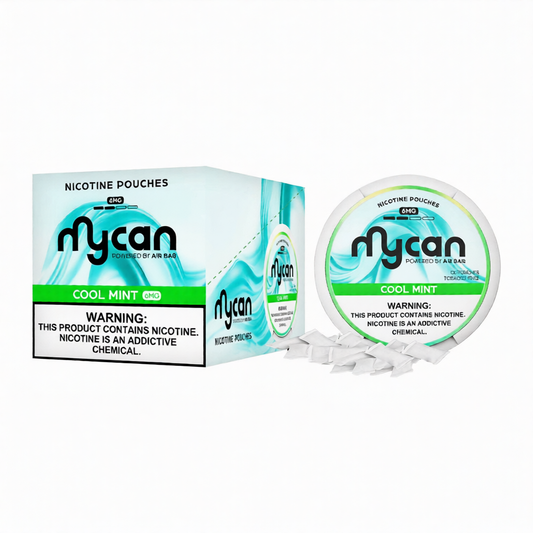 Mycan Cool Mint (6mg-9mg) Nicotine Pouches