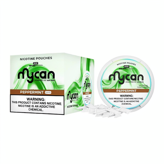 Mycan Peppermint (6mg-9mg) Nicotine Pouches