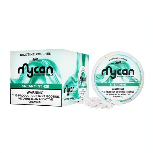 Mycan Spearmint (6mg-9mg) Nicotine Pouches