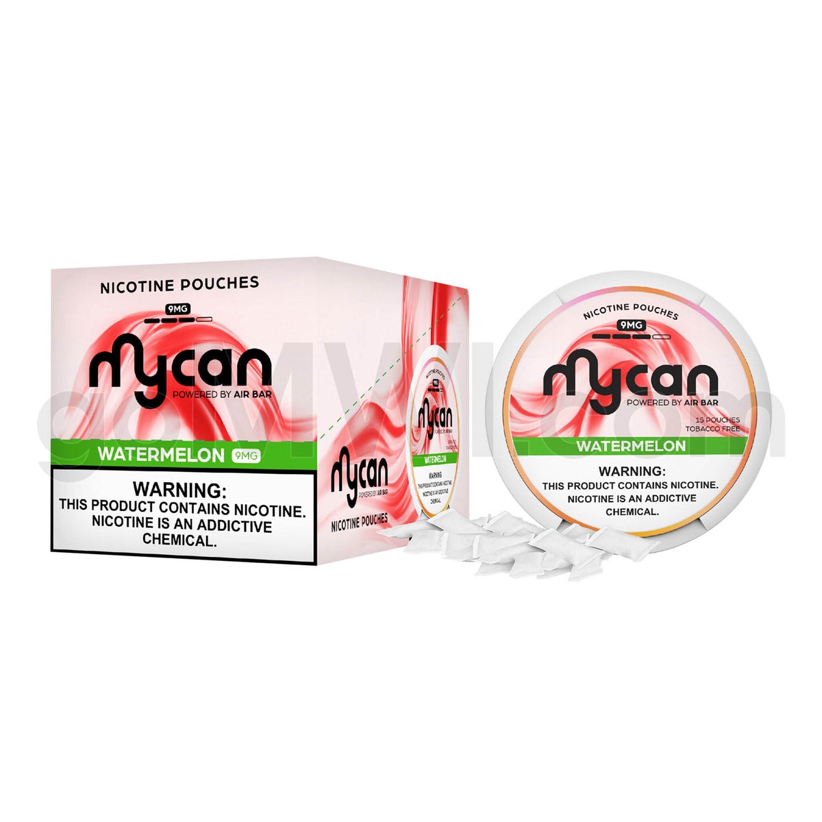 Mycan Watermelon 9mg Nicotine Pouches