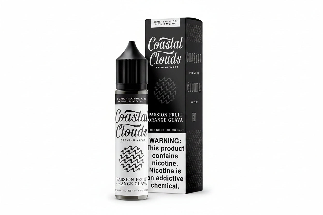Passion Fruit Orange Guava Coastal Clouds eJuice 60ml