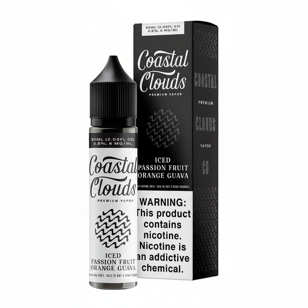 Passion Fruit Orange Guava Ice Coastal Clouds eJuice 60ml