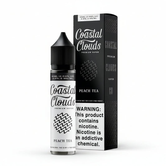 Peach Tea Coastal Clouds eJuice 60ml