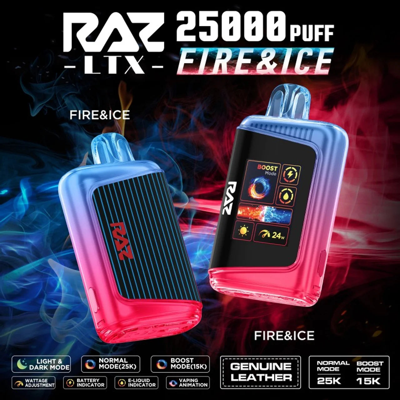 RAZ LTX DC25000 Disposable Vape - 25000 Puffs