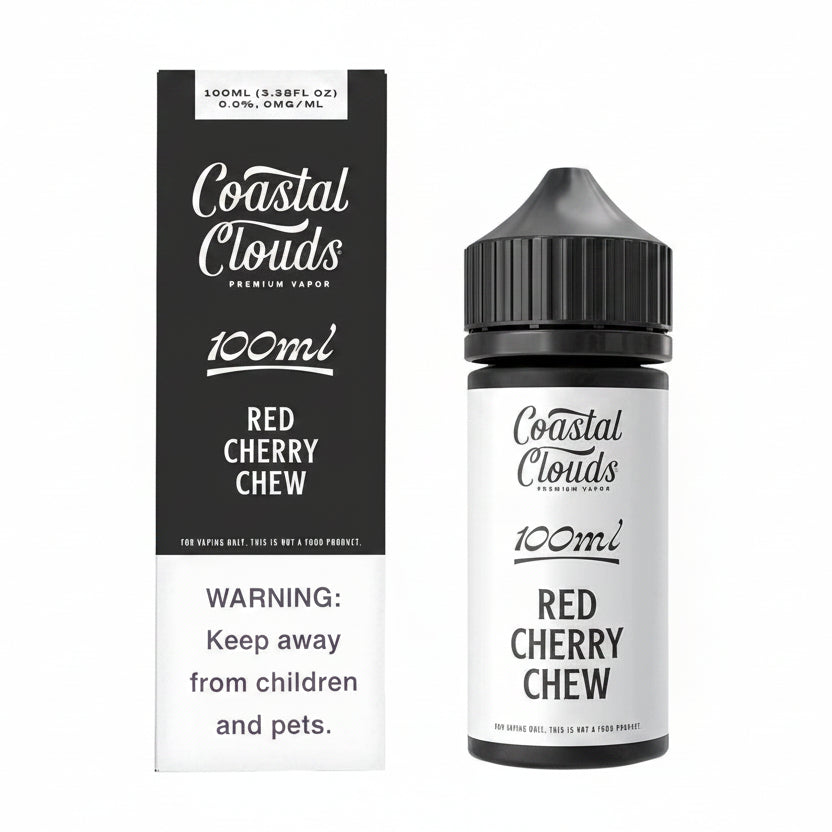 Red Cherry Chew Coastal Clouds eJuice 100ml