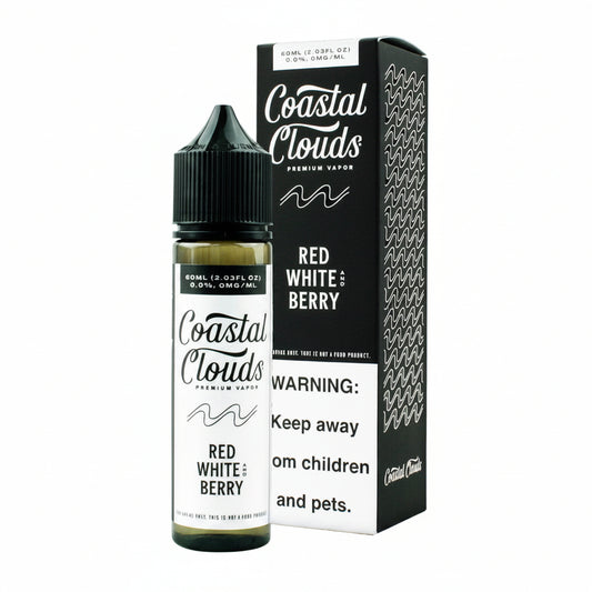 Red White And Berry Coastal Clouds eJuice 60ml