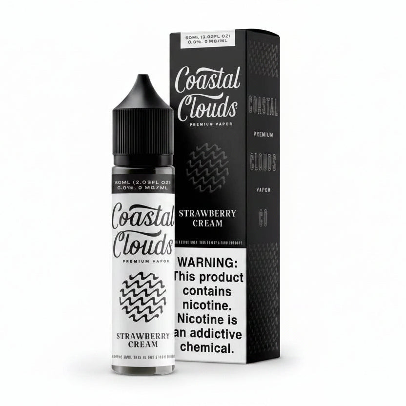 Strawberry Cream / The Voyage Coastal Clouds eJuice 60ml
