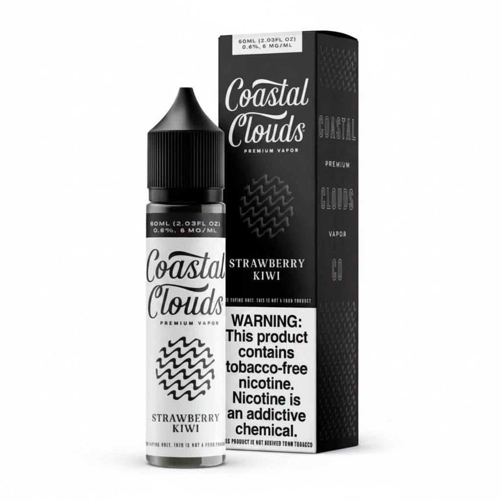 Strawberry Kiwi Coastal Clouds eJuice 60ml