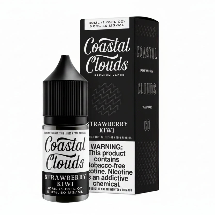 Strawberry Kiwi Coastal Clouds Nic Salt E-Liquad 30ml