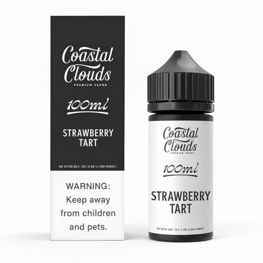 Strawberry Tart Coastal Clouds eJuice 100ml