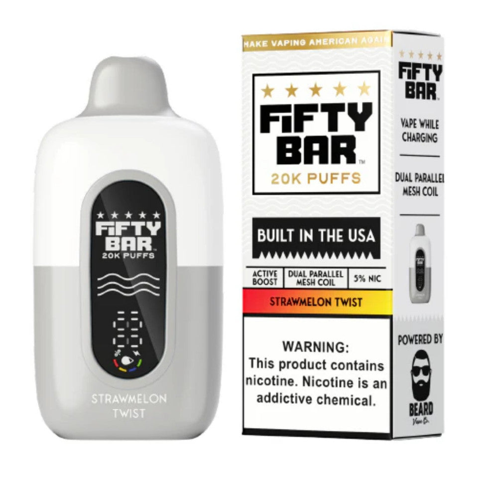 20 puffs of vape a day Fifty Bar 20K Disposable Vape