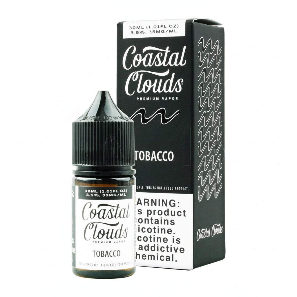 Tobacco Coastal Clouds Nic Salt E-Liquad 30ml