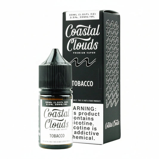 Tobacco Coastal Clouds Nic Salt E-Liquad 30ml