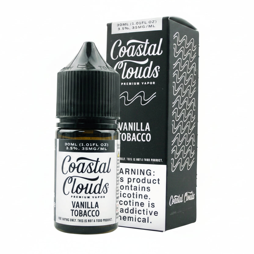 Vanilla Tobacco Coastal Clouds Nic Salt E-Liquad 30ml