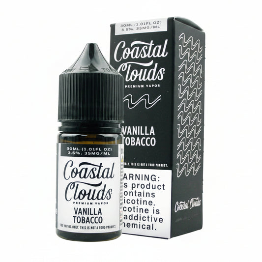 Vanilla Tobacco Coastal Clouds Nic Salt E-Liquad 30ml