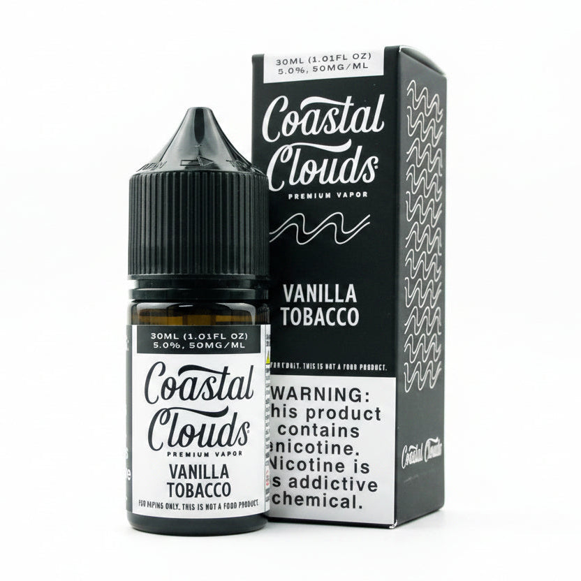 Vanilla Tobacco Coastal Clouds Nic Salt E-Liquad 30ml