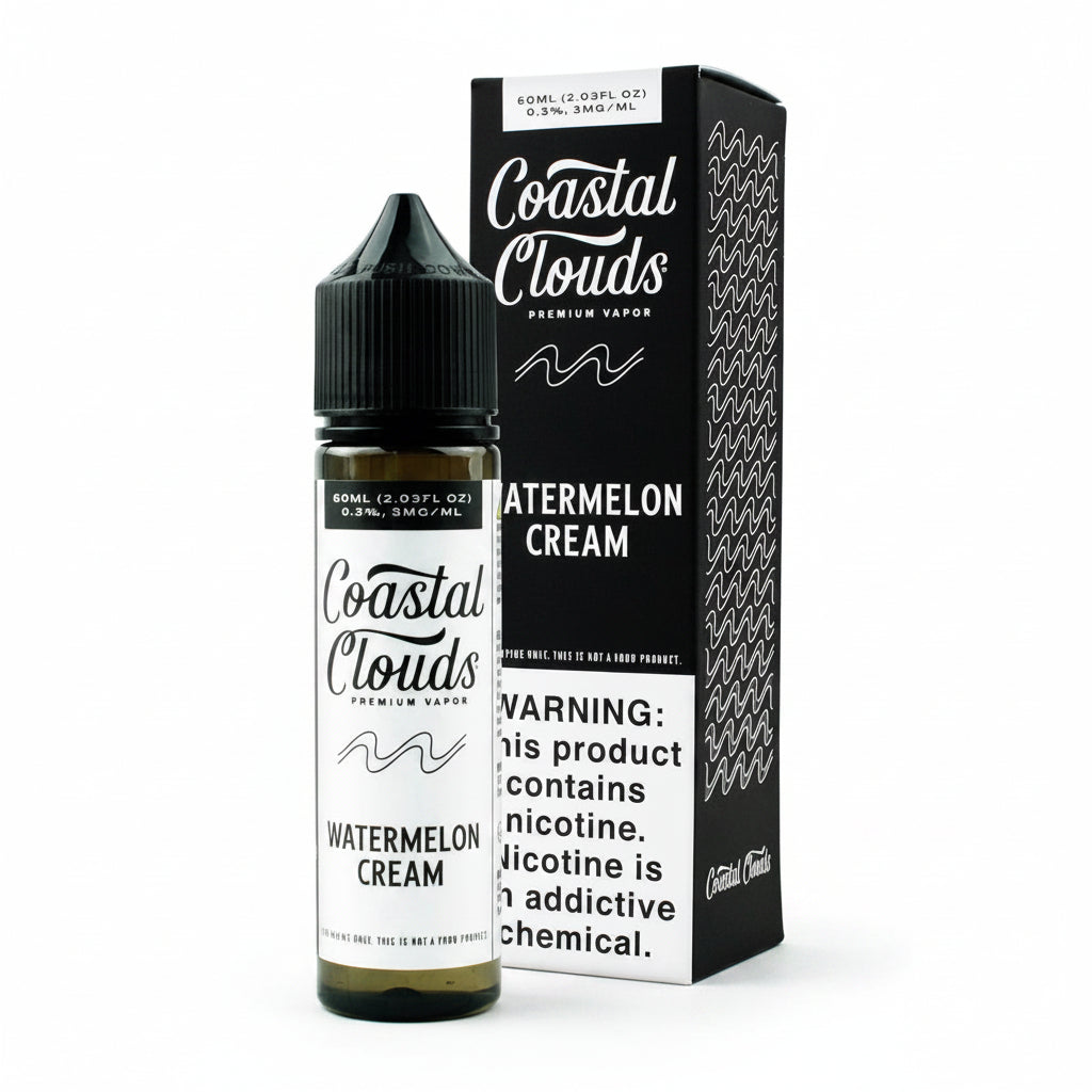 Watermelon Cream Coastal Clouds eJuice 60ml