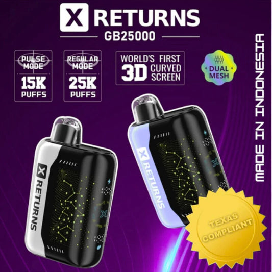 X Returns GB25000 Disposable Vape