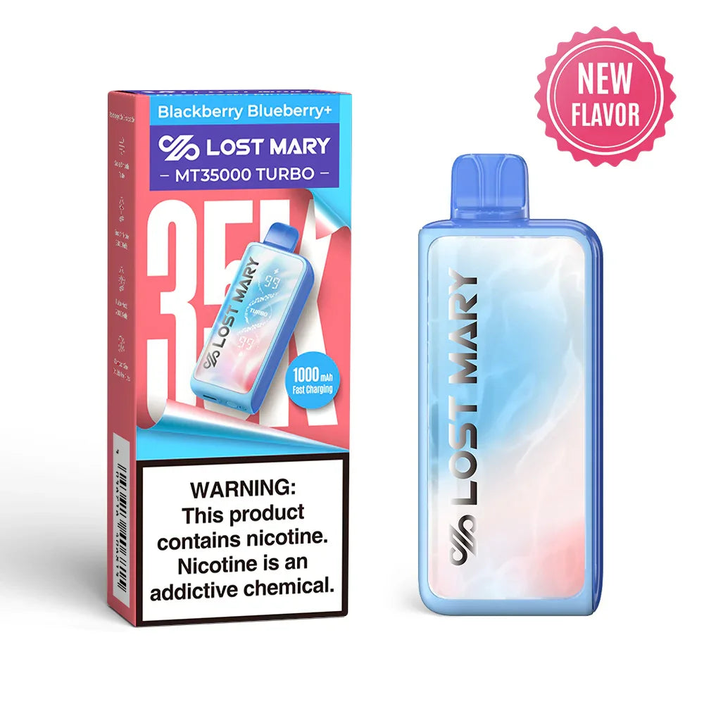 elf bar vape uk Black Mint+ Lost Mary MT35000 Turbo Vape main image 0