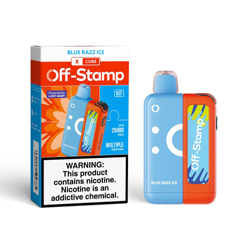 lost mary vape 25000 puffs Off Stamp X-Cube 25K Vape Kit