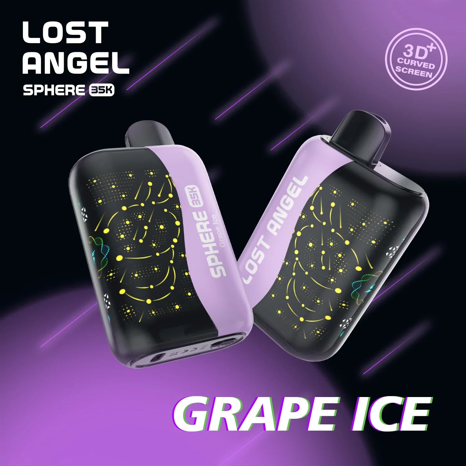Lost Angel Disposable: Dual Mesh Coil Rechargeable Vapes