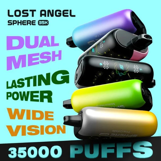 Lost Angel Vape - Shop 5% (50mg) Nicotine Disposable Vapes Lost Angel Vape - Shop 5% (50mg) Nicotine Disposable Vapes